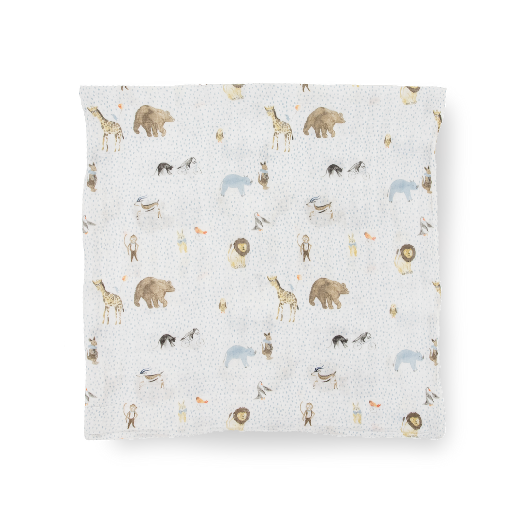 Little Unicorn Cotton Muslin Swaddle Blanket | Party Animals