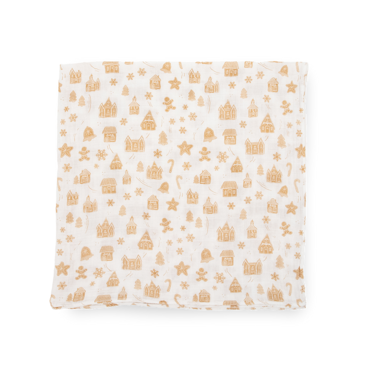 Little Unicorn Cotton Muslin Swaddle Blanket 3-Pack | Snow Day