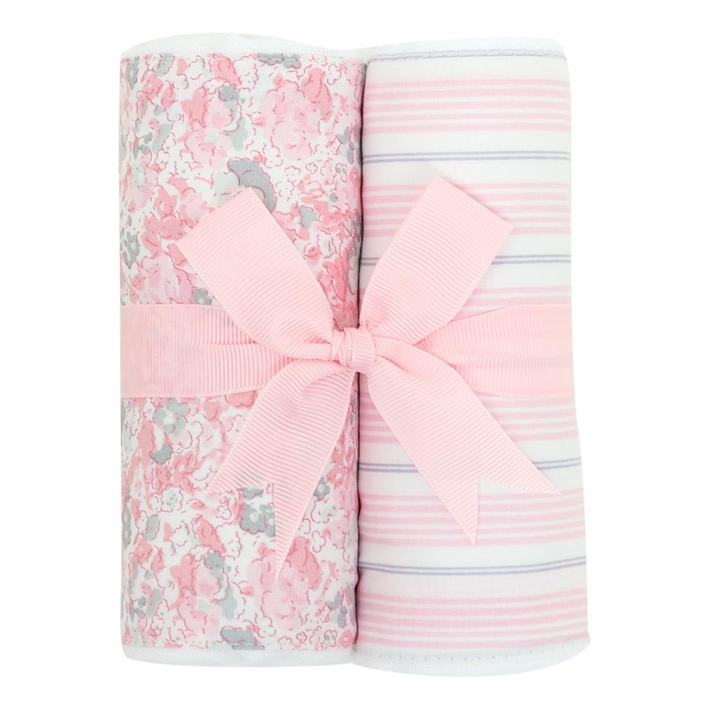 Ballet Kitty Set of Two Fabric Burps