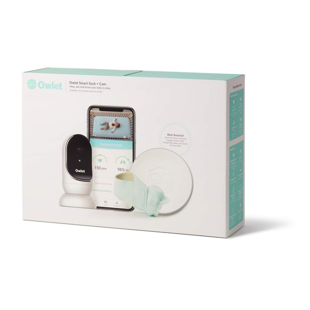 Owlet Smart Sock + Camera Complete Baby Monitor System