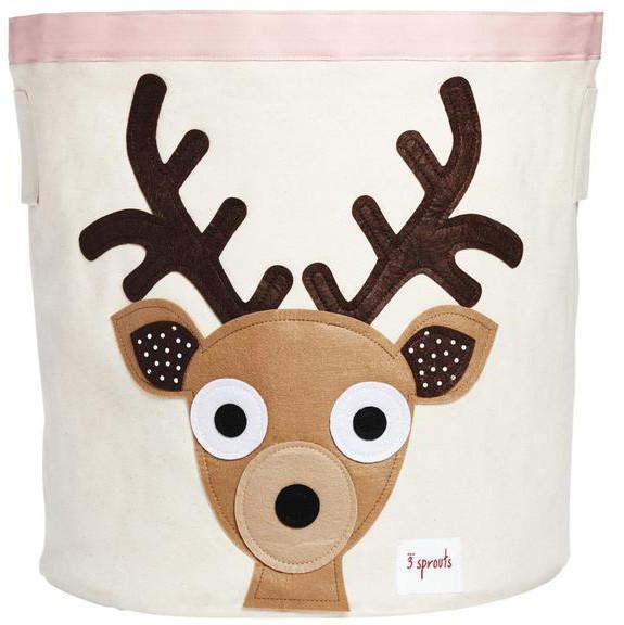 3 Sprouts Storage Bin Deer