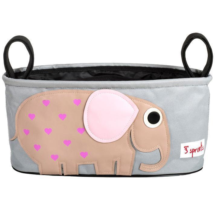 3 Sprouts Stroller Organizer Elephant