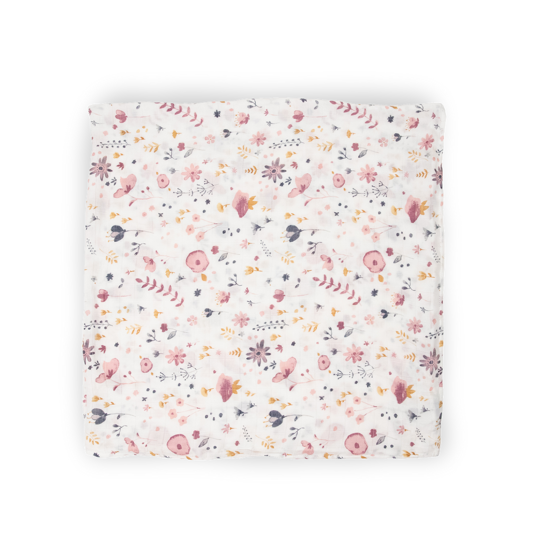 Little Unicorn Deluxe Muslin Swaddle Blanket 2 Pack | Fairy Gardens