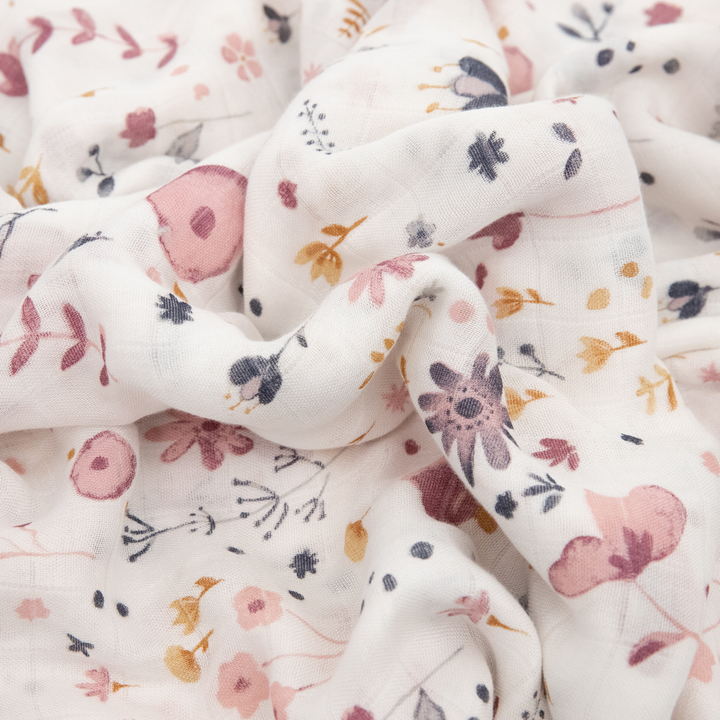 Little Unicorn Deluxe Muslin Swaddle Blanket 2 Pack | Fairy Gardens