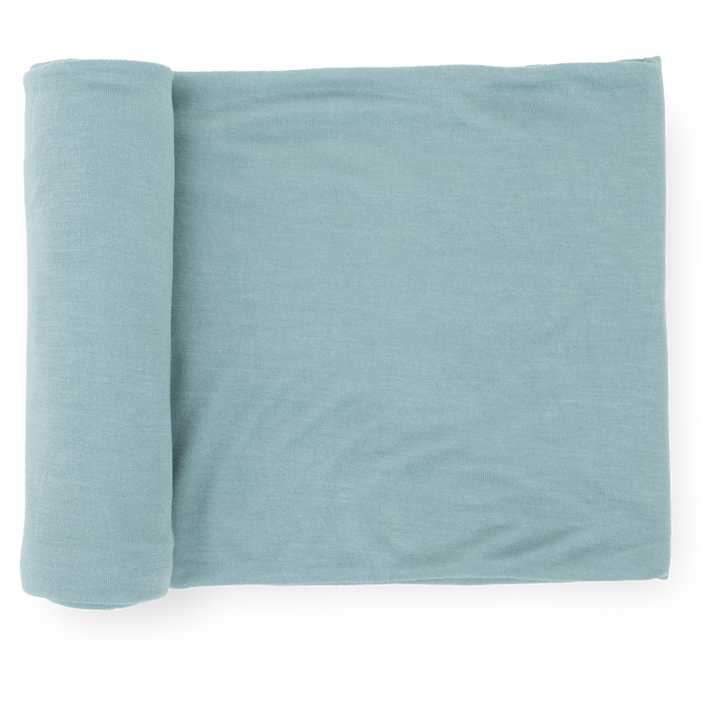 Little Unicorn Stretch Knit Swaddle Blanket | Harbor
