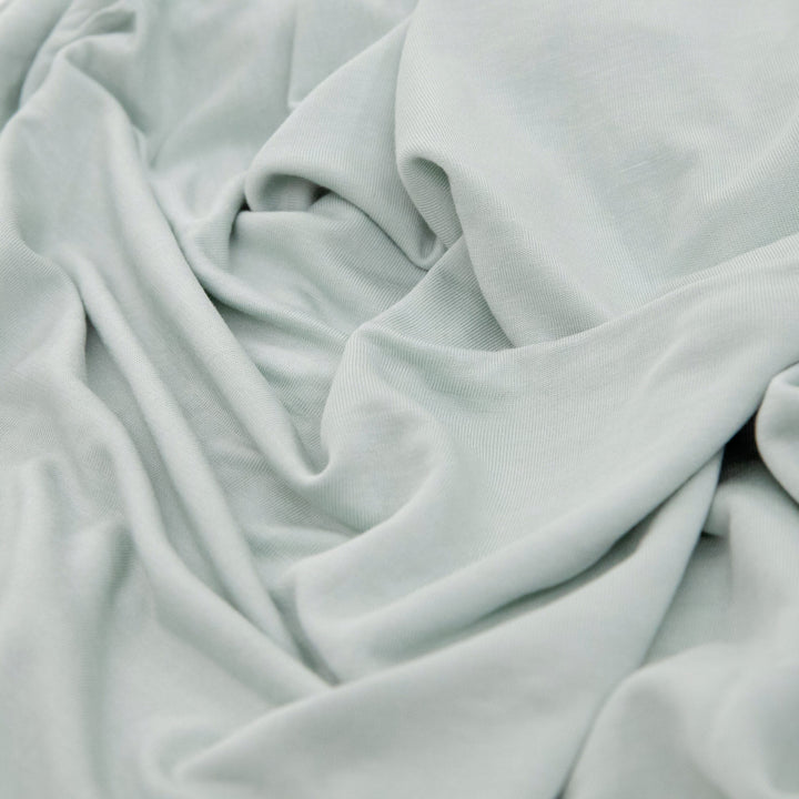 Little Unicorn Stretch Knit Swaddle Blanket | Frost Green