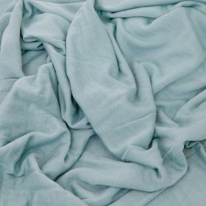 Little Unicorn Stretch Knit Swaddle Blanket | Harbor
