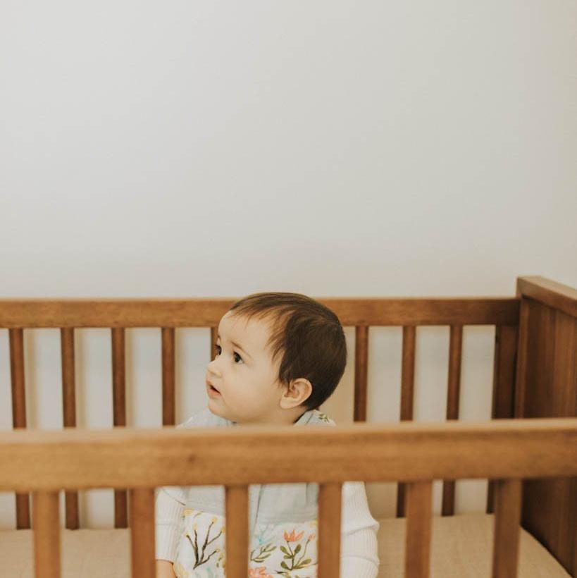 Little Unicorn Cotton Muslin Quilted Sleep Bag | Meadow