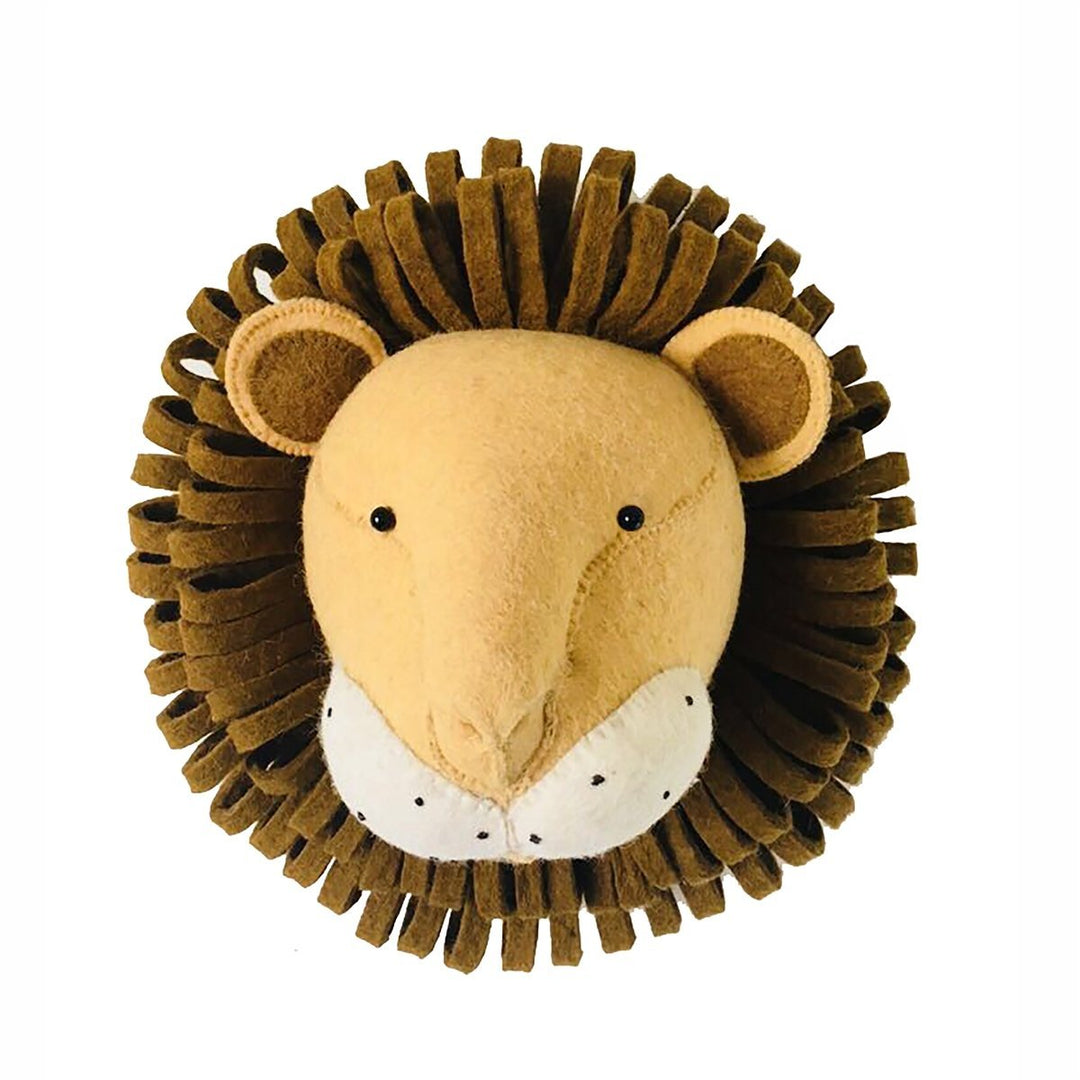 Fiona Walker Original Felt Animal Head Lion