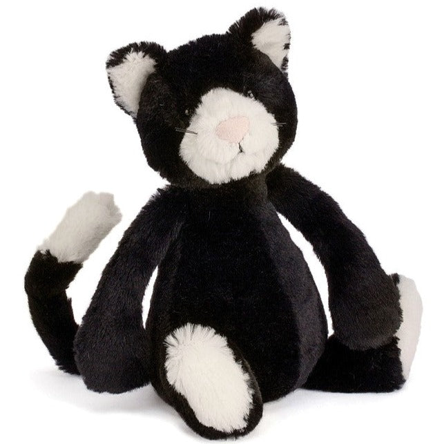 Jellycat Bashful Black & White Cat Medium