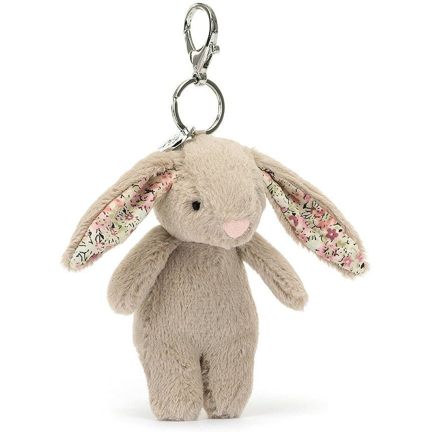 Jellycat Blossom Beige Bunny Bag Charm