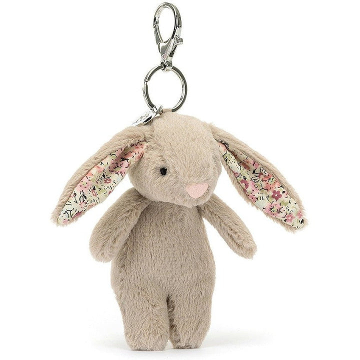 Jellycat Blossom Beige Bunny Bag Charm