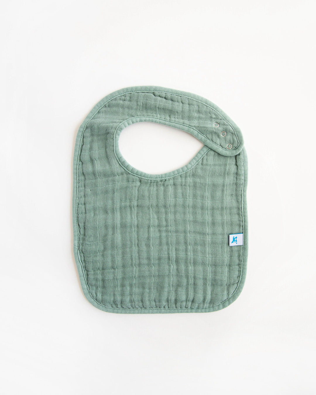 Little Unicorn Cotton Muslin Classic Bib 3 Pack | Tropical Leaf