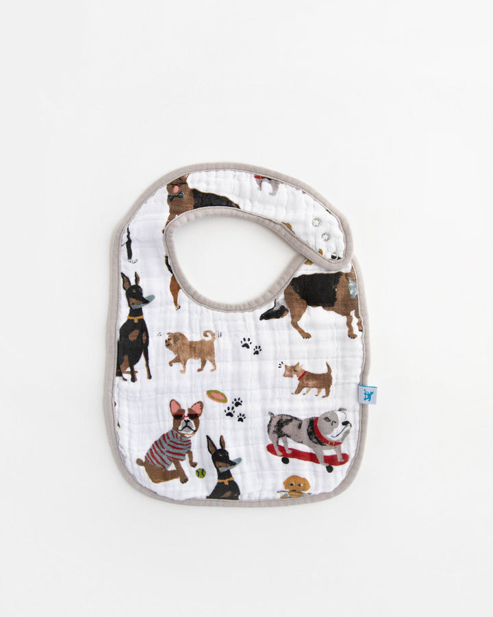 Little Unicorn Cotton Muslin Classic Bib 3 Pack | Woof