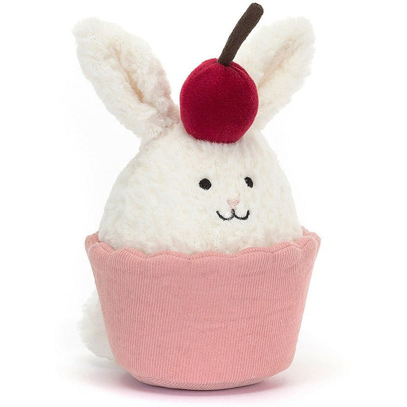 Jellycat Dainty Dessert Bunny Cupcake