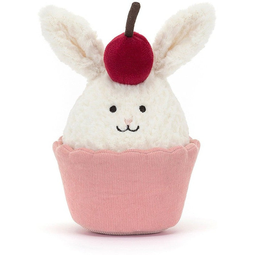 Jellycat Dainty Dessert Bunny Cupcake