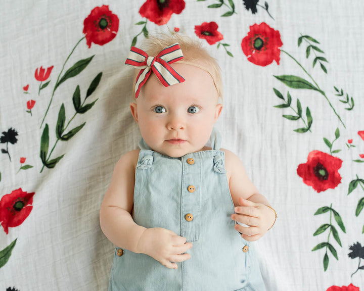 Little Unicorn Photo Blanket | Summer Poppy
