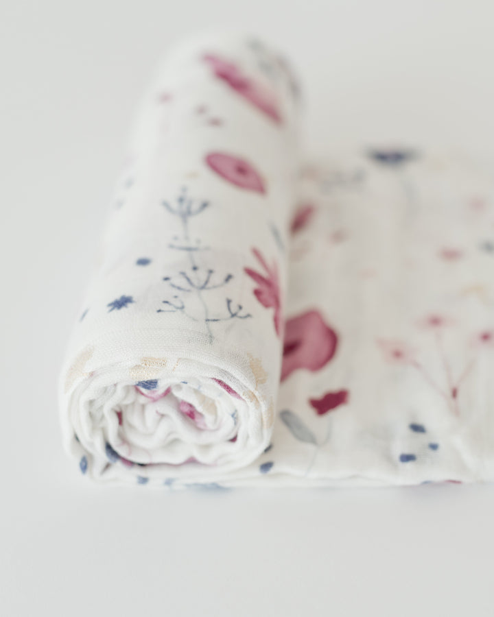 Little Unicorn Deluxe Muslin Swaddle Blanket | Fairy Garden