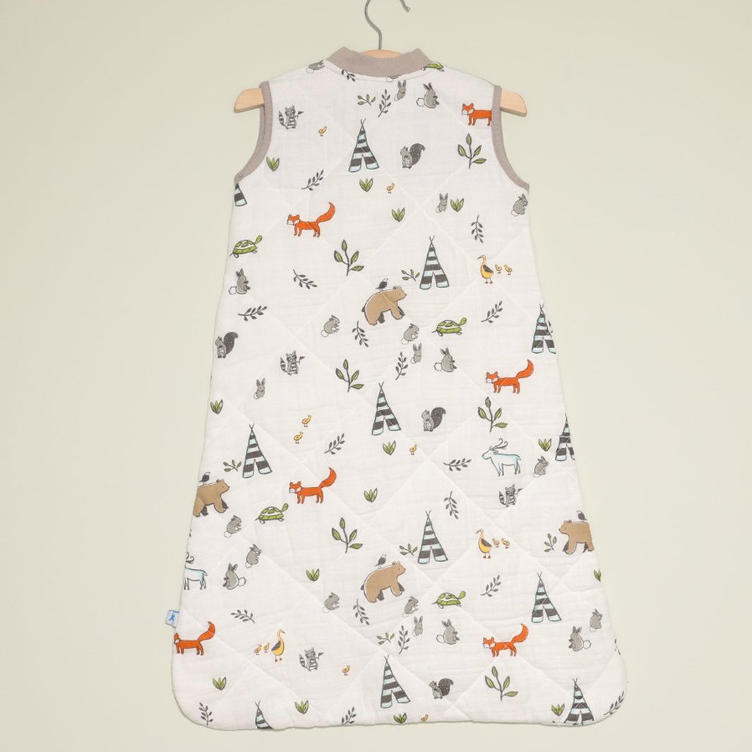 Little Unicorn Cotton Muslin Quilted Sleep Bag | Forest Friends