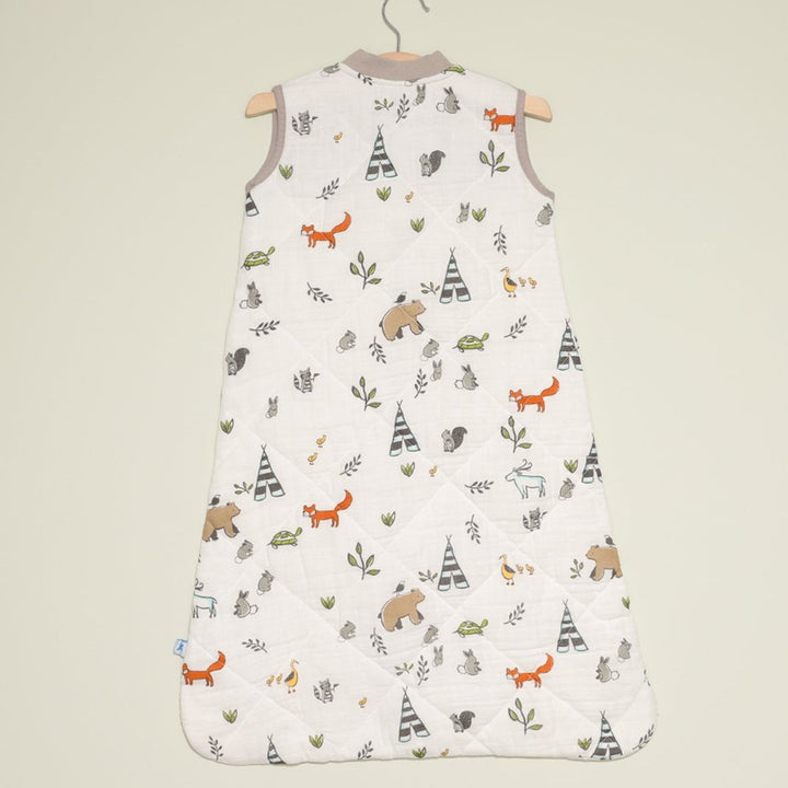 Little Unicorn Cotton Muslin Quilted Sleep Bag | Forest Friends