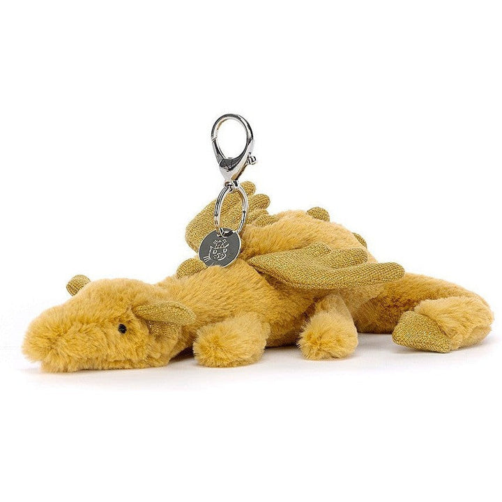 Jellycat Golden Dragon Bag Charm