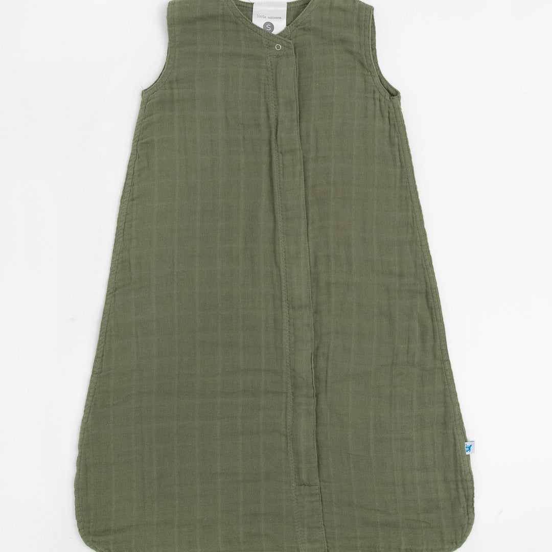 Little Unicorn Cotton Muslin Sleep Bag | Fern