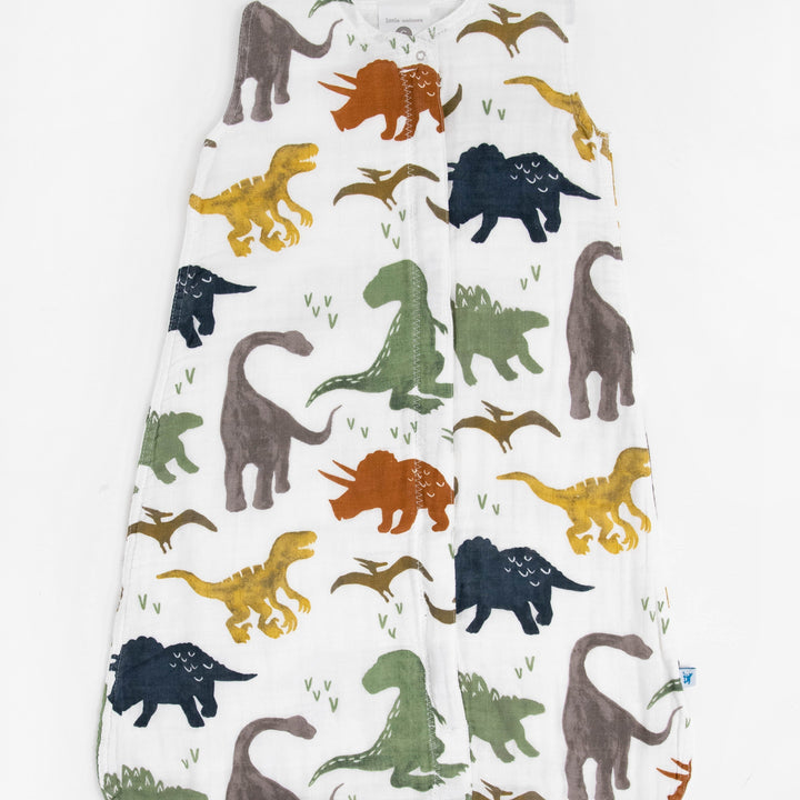 Little Unicorn Cotton Muslin Sleep Bag | Dino Friends