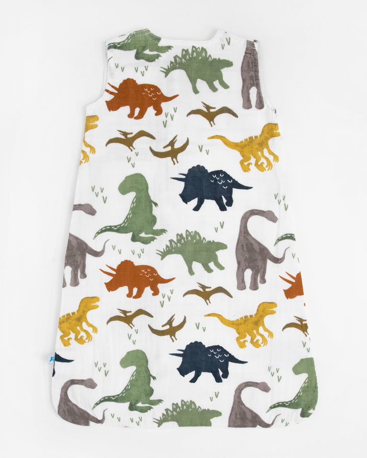 Little Unicorn Cotton Muslin Sleep Bag | Dino Friends