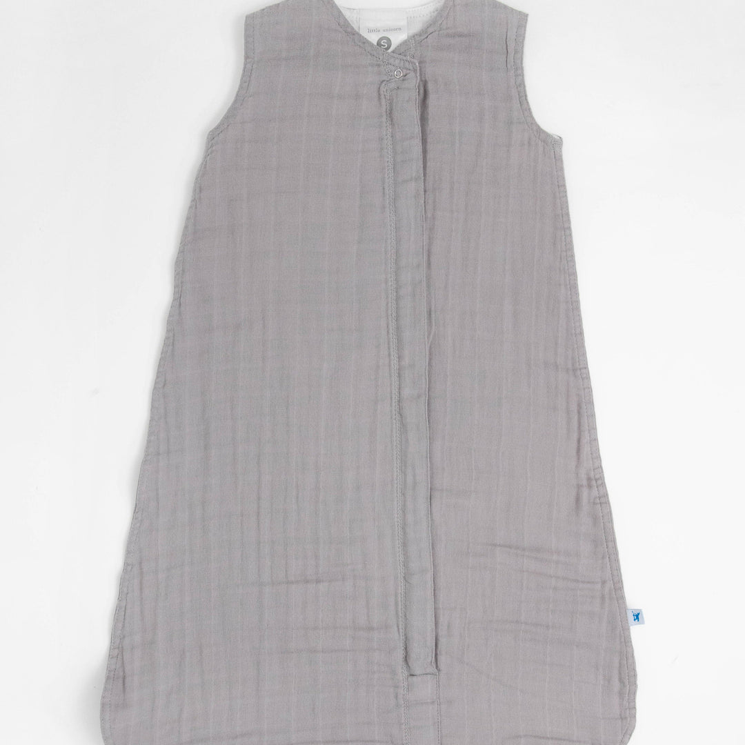 Little Unicorn Cotton Muslin Sleep Bag | Nickel