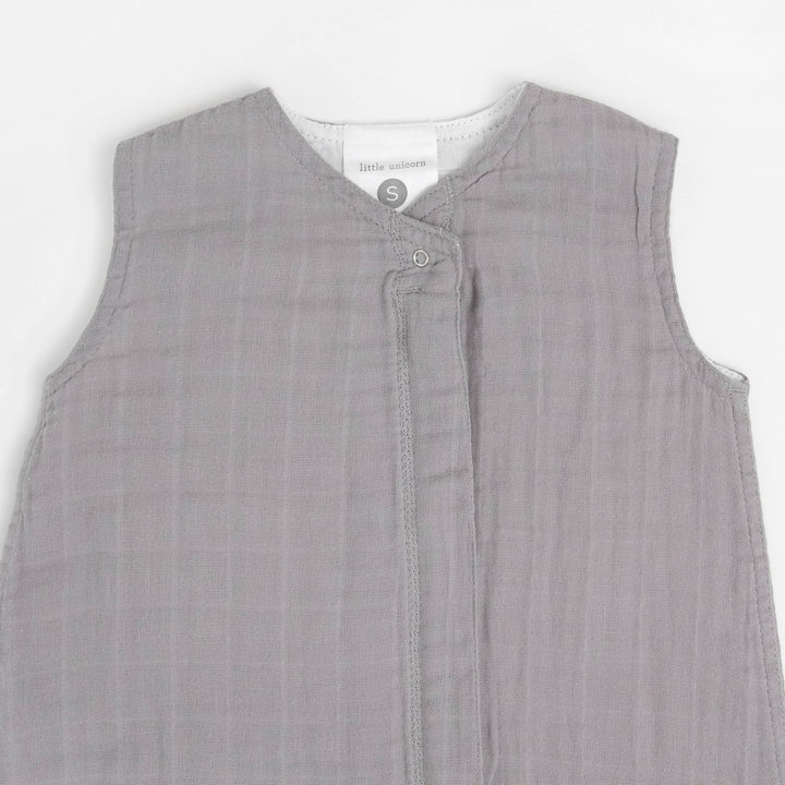 Little Unicorn Cotton Muslin Sleep Bag | Nickel