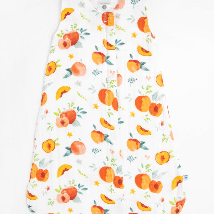 Little Unicorn Cotton Muslin Sleep Bag | Georgia Peach
