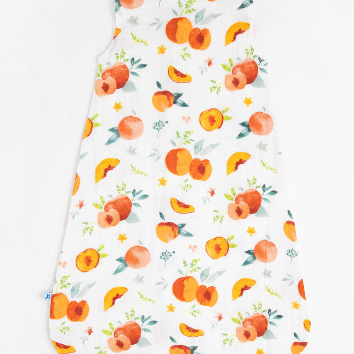 Little Unicorn Cotton Muslin Sleep Bag | Georgia Peach
