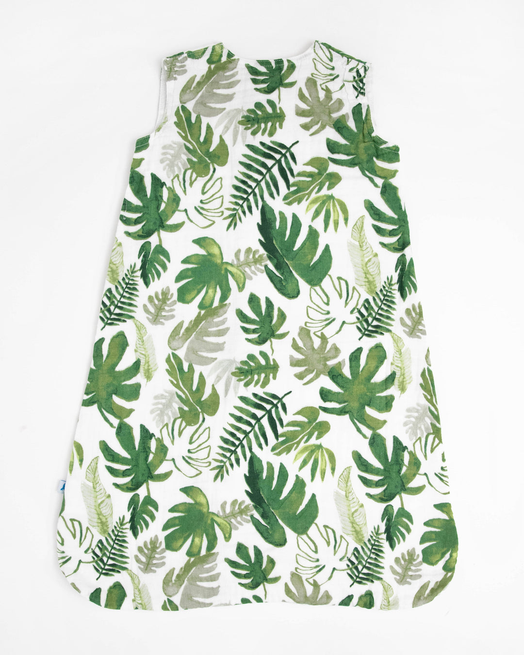 Little Unicorn Cotton Muslin Sleep Bag | Tropical Leaf