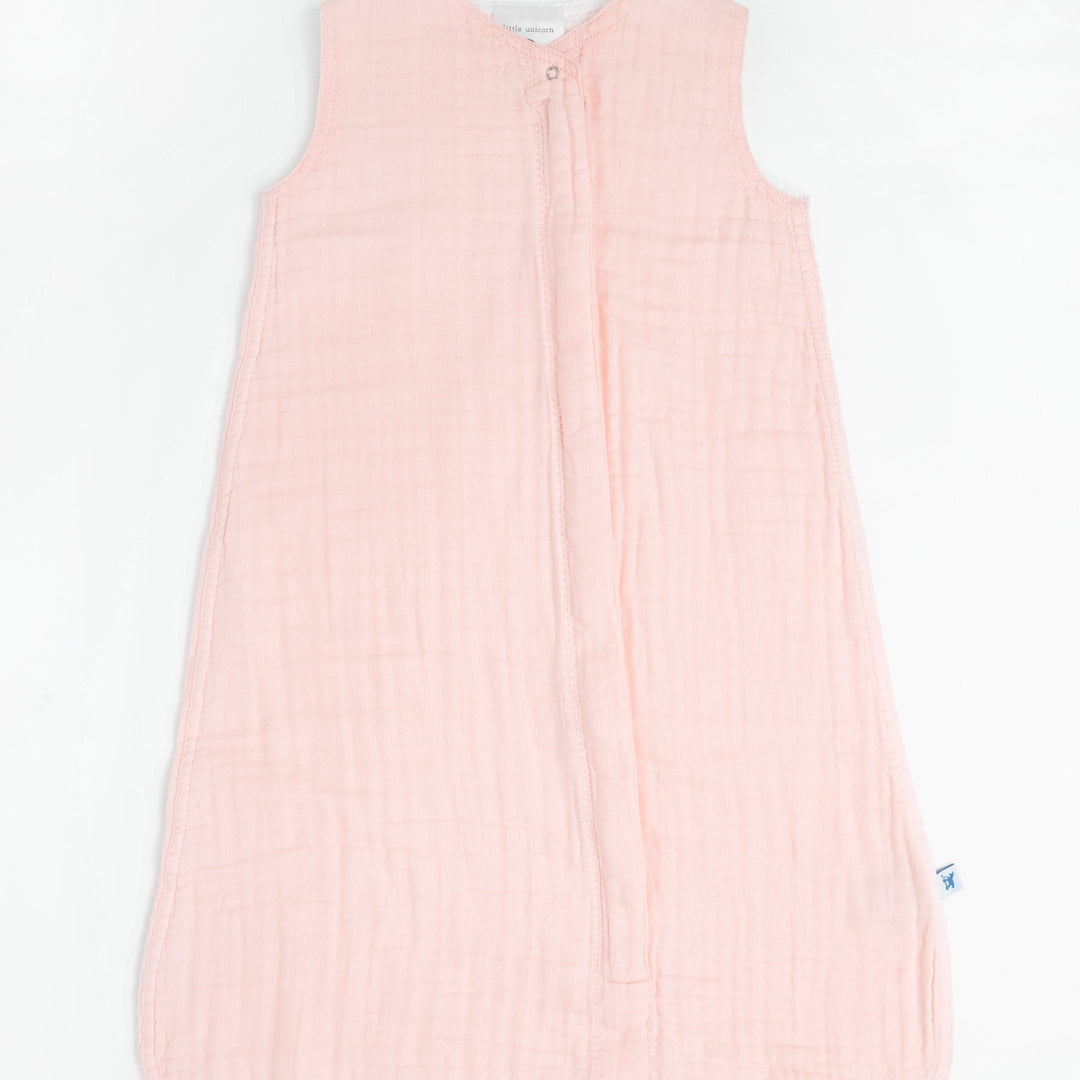 Little Unicorn Cotton Muslin Sleep Bag | Rose Petal