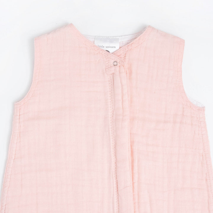 Little Unicorn Cotton Muslin Sleep Bag | Rose Petal