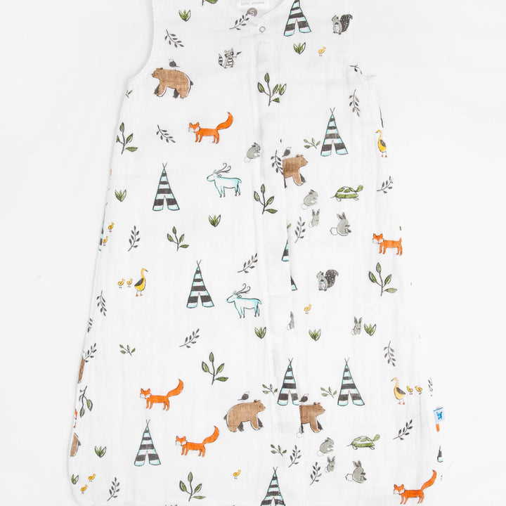 Little Unicorn Cotton Muslin Sleep Bag | Forest Friends