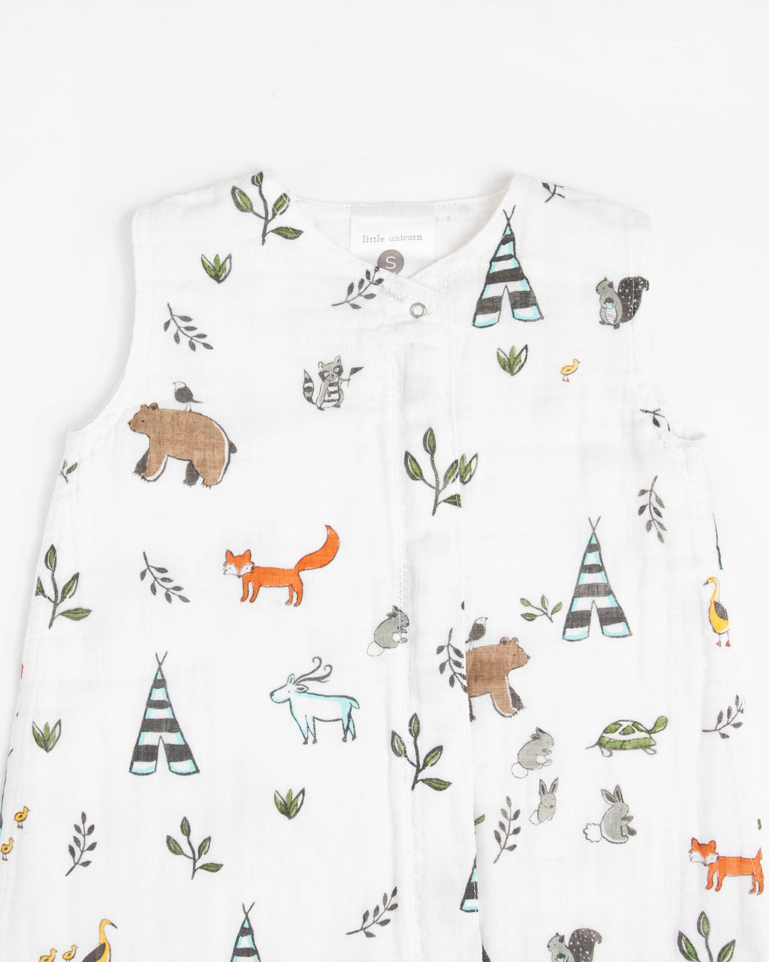 Little Unicorn Cotton Muslin Sleep Bag | Forest Friends