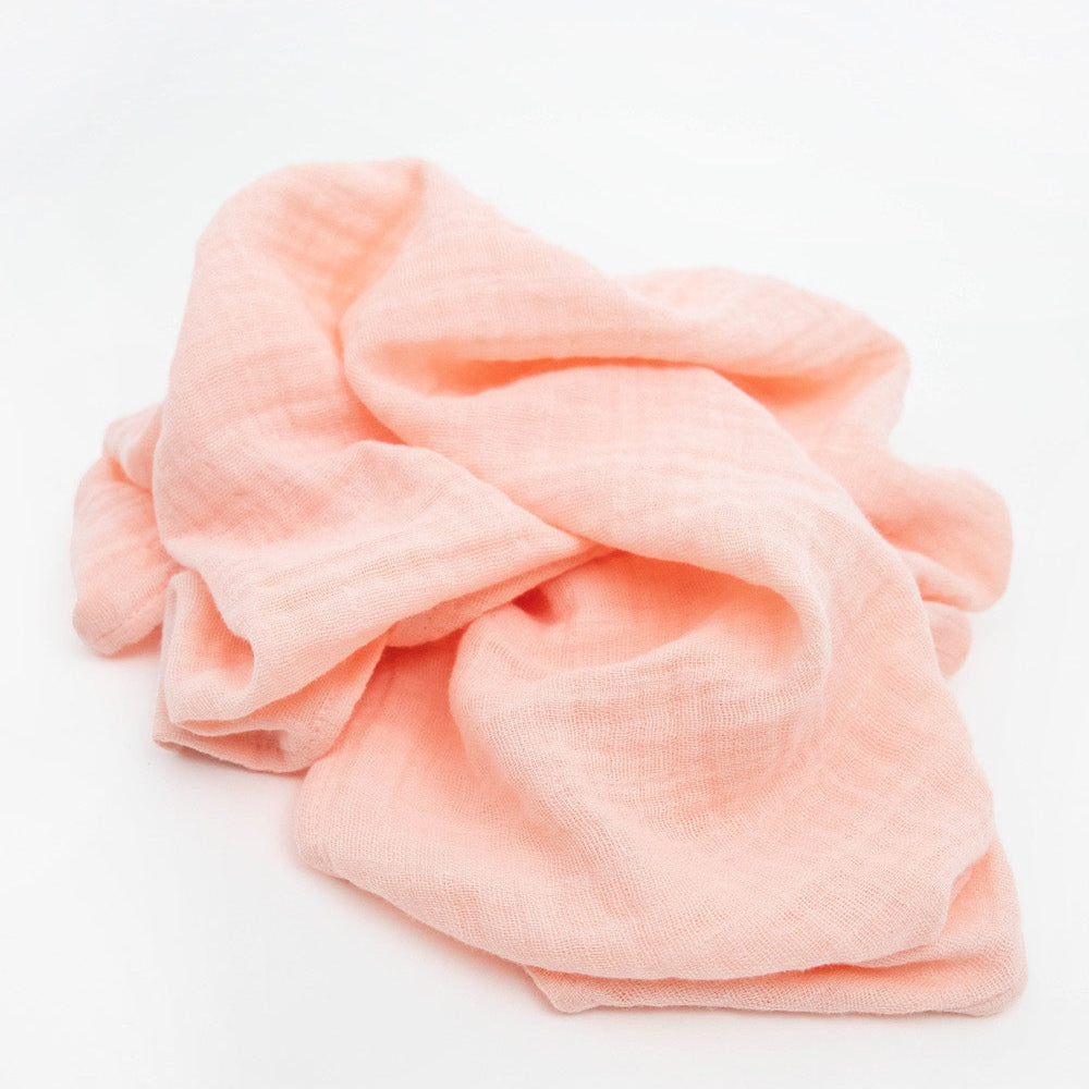 Little Unicorn Cotton Muslin Squares 4 Pack | Rose Petal