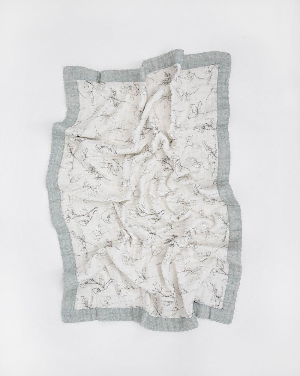 Little Unicorn Organic Cotton Muslin Baby Quilt | Pencil Floral