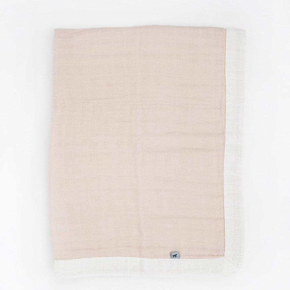 Little Unicorn Organic Cotton Muslin Baby Quilt | Rosie