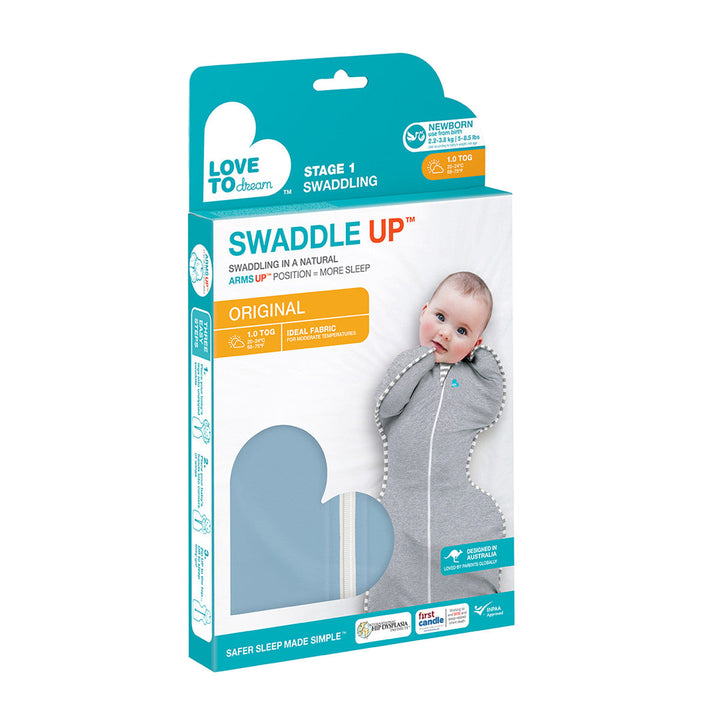 Love To Dream Original Swaddle Up | Dusty Blue