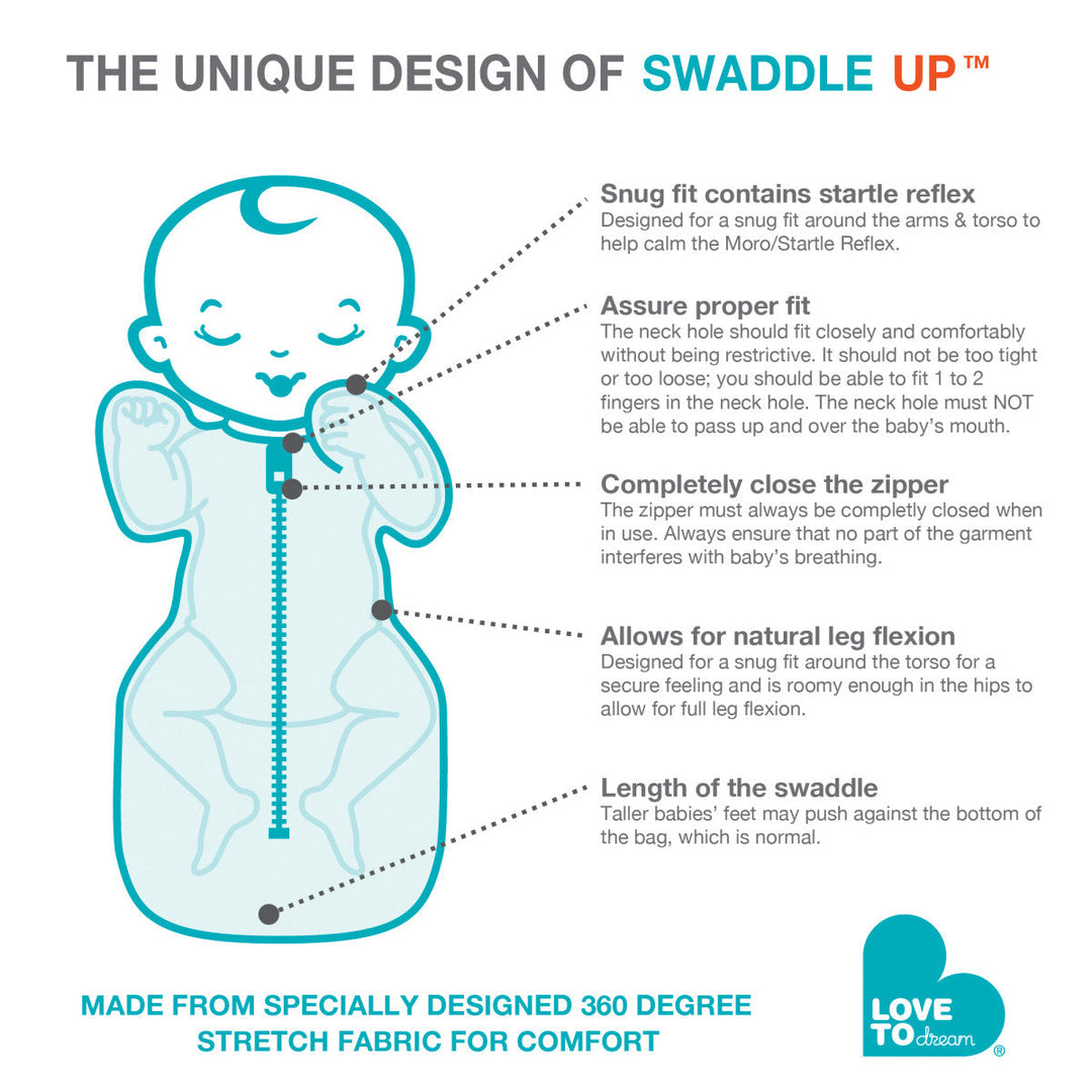 Love To Dream Original Swaddle Up | Grey