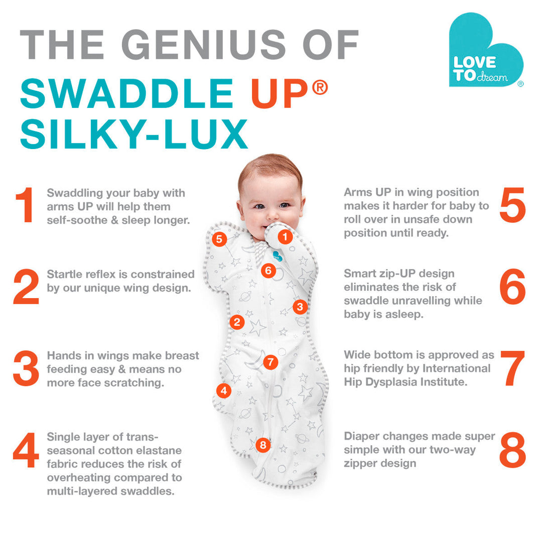 Love To Dream Original Swaddle Up | Silky Lux