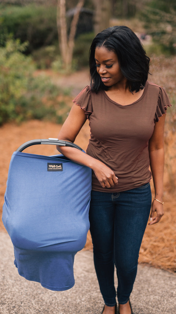 Milk Snob Luxe Cover Ocean Blue