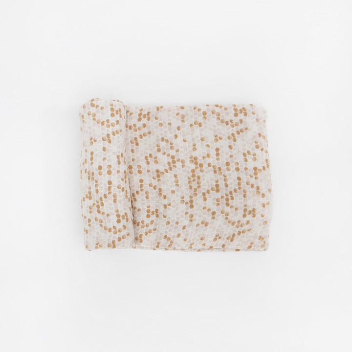 Little Unicorn Cotton Muslin Swaddle Blanket | Honeycomb