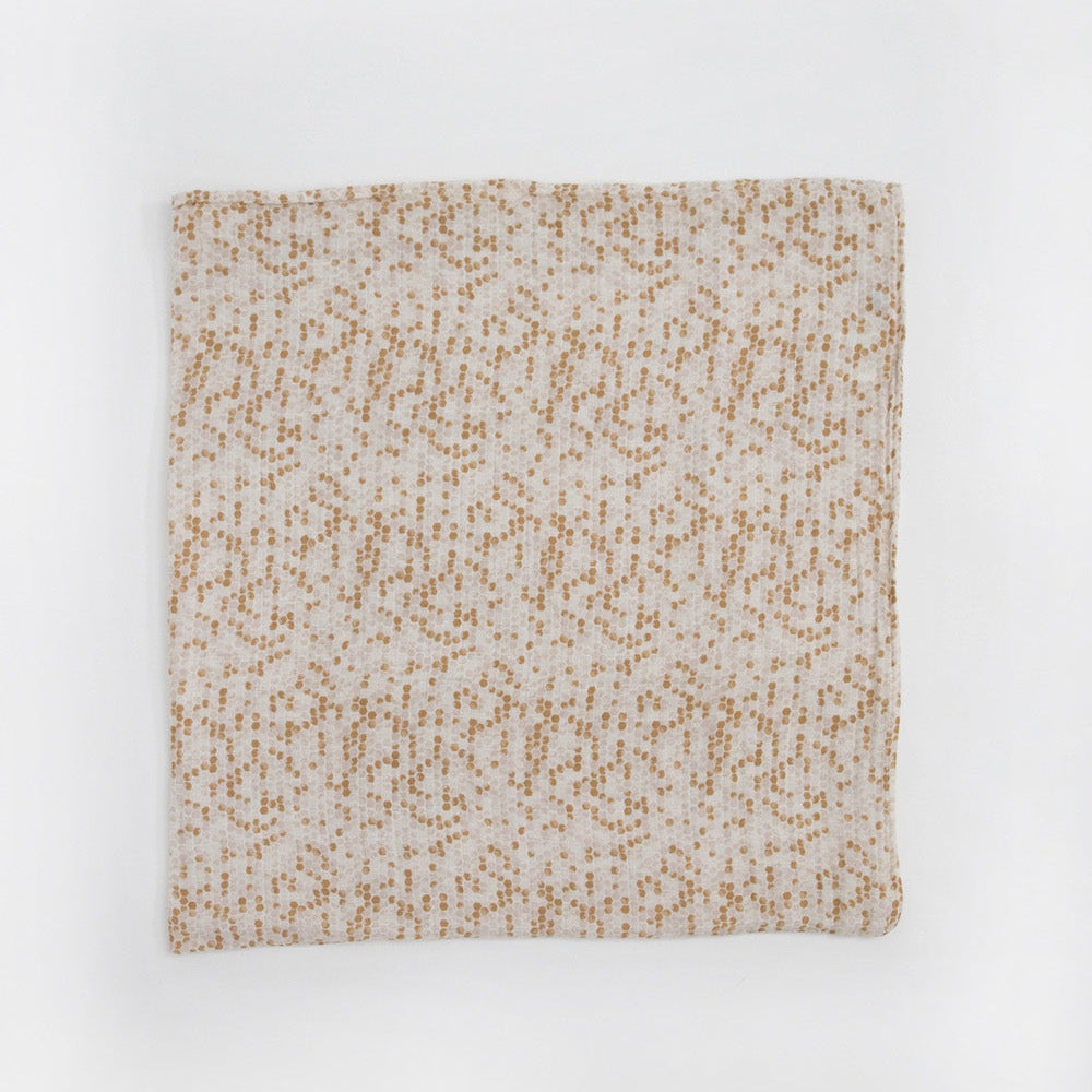 Little Unicorn Cotton Muslin Swaddle Blanket | Honeycomb