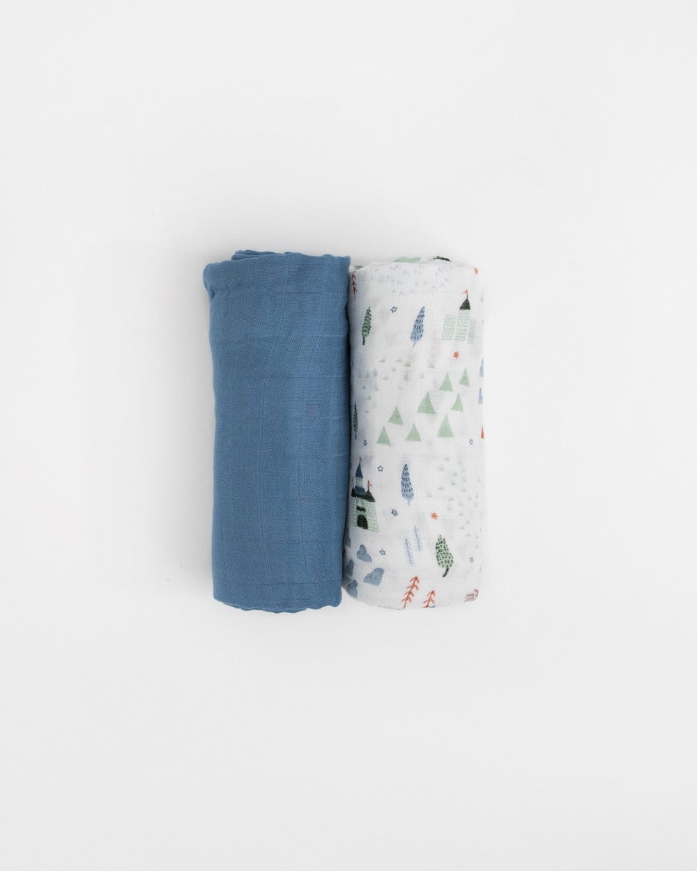 Little Unicorn Deluxe Muslin Swaddle Blanket 2 Pack | Dragon Days