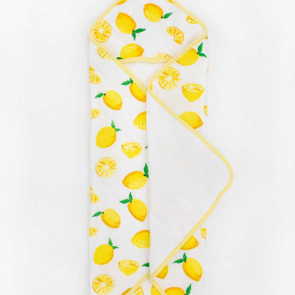 Little Unicorn Infant Hooded Towel | Lemon