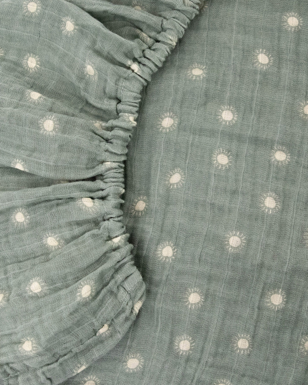 Little Unicorn Organic Cotton Muslin Crib Sheet | Sage Suns