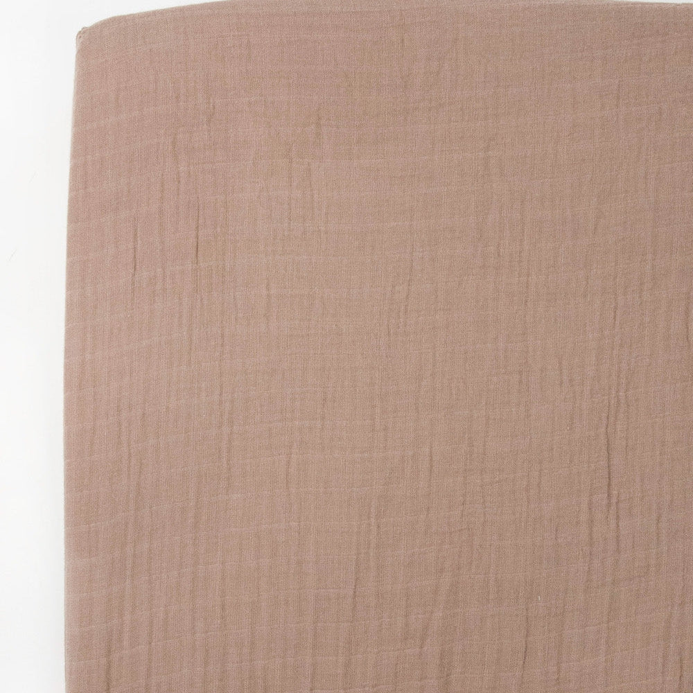 Little Unicorn Organic Cotton Muslin Crib Sheet | Driftwood